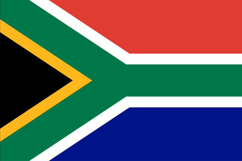 Bild: Sydafrika flagga