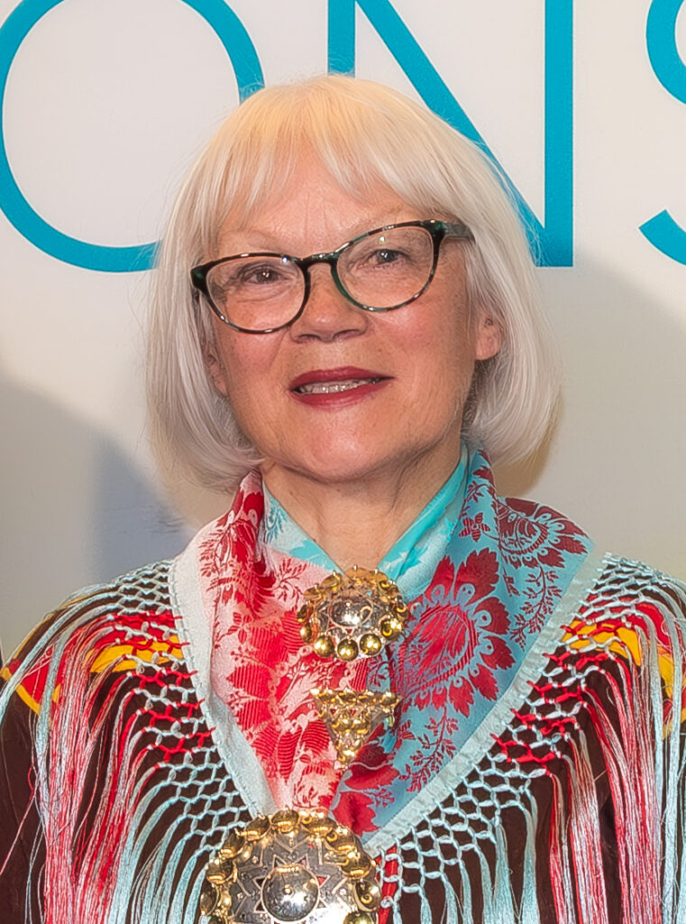 Artist Britta Marakatt-Labba Photo: User:FrankieF CCBY 4.0 Frankie Fouganthin WikiMedia